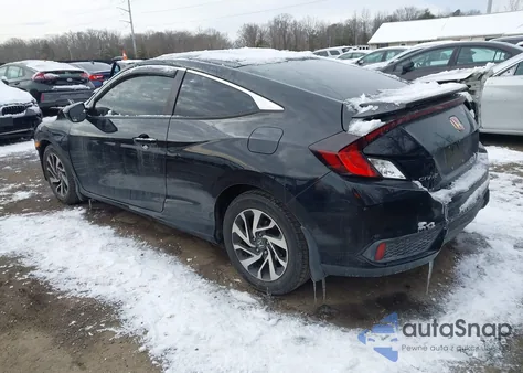 2016 Honda Civic Lx из США, поврежденный, VIN 2HGFC4B50GH301859